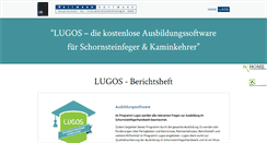 Desktop Screenshot of lugos-berichtsheft.de